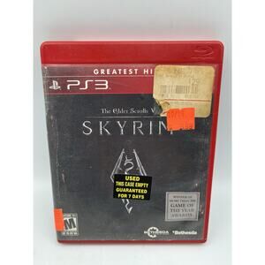 Elder Scrolls V: Skyrim For PS3 PlayStation 3 Very Good 5Z